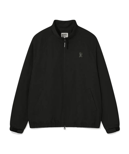 韓國 Wacky Willy Back lettering high neck full zip-up【WW081】
