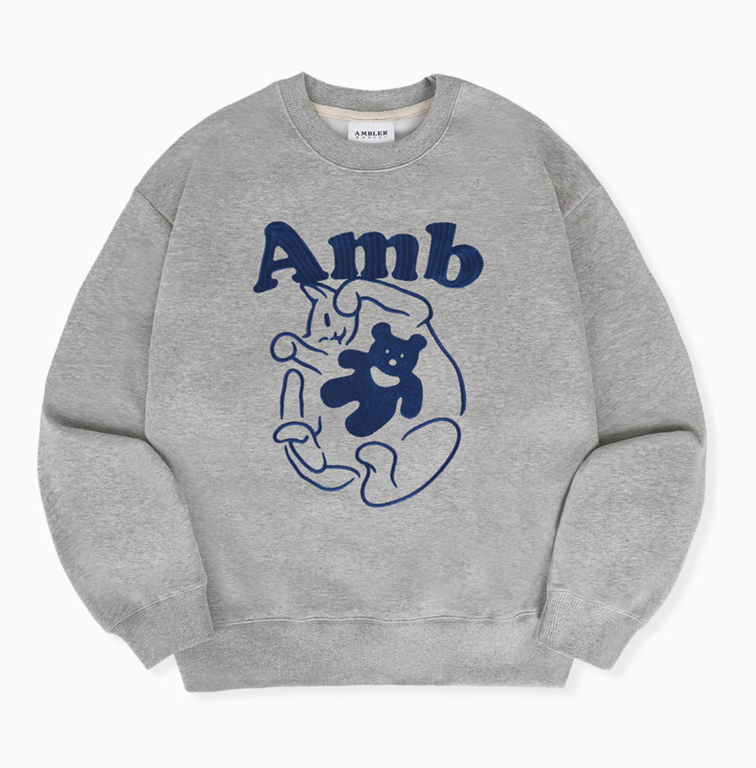 韓國 Ambler Cozy Cat Sweatshirt【AR085】 - STT Mall HK 靚太網購