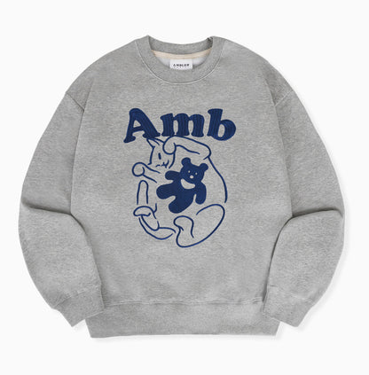 韓國 Ambler Cozy Cat Sweatshirt【AR085】