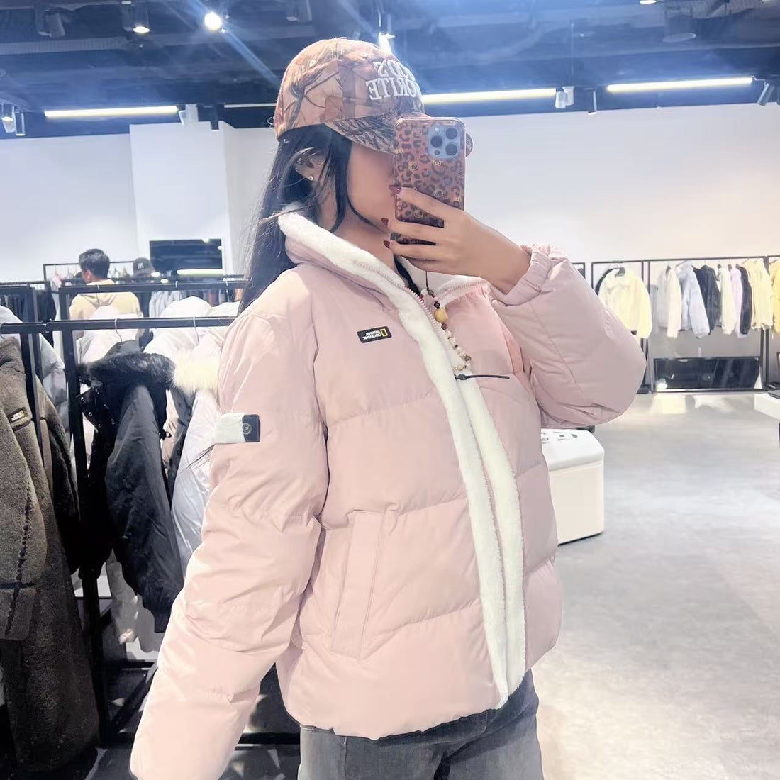 韓國 National Geographic 女裝 LARUS COZY 羽絨外套 (鴨絨)【NG003】