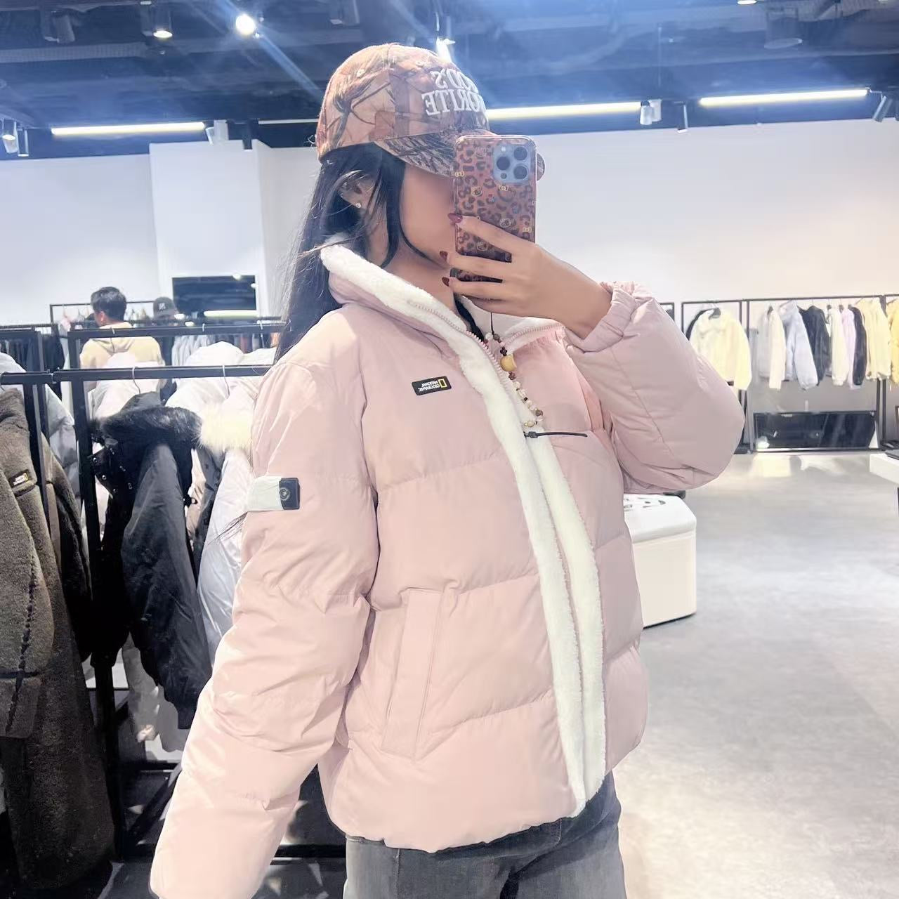 韓國 National Geographic 女裝 LARUS COZY 羽絨外套 (鴨絨)【NG003】