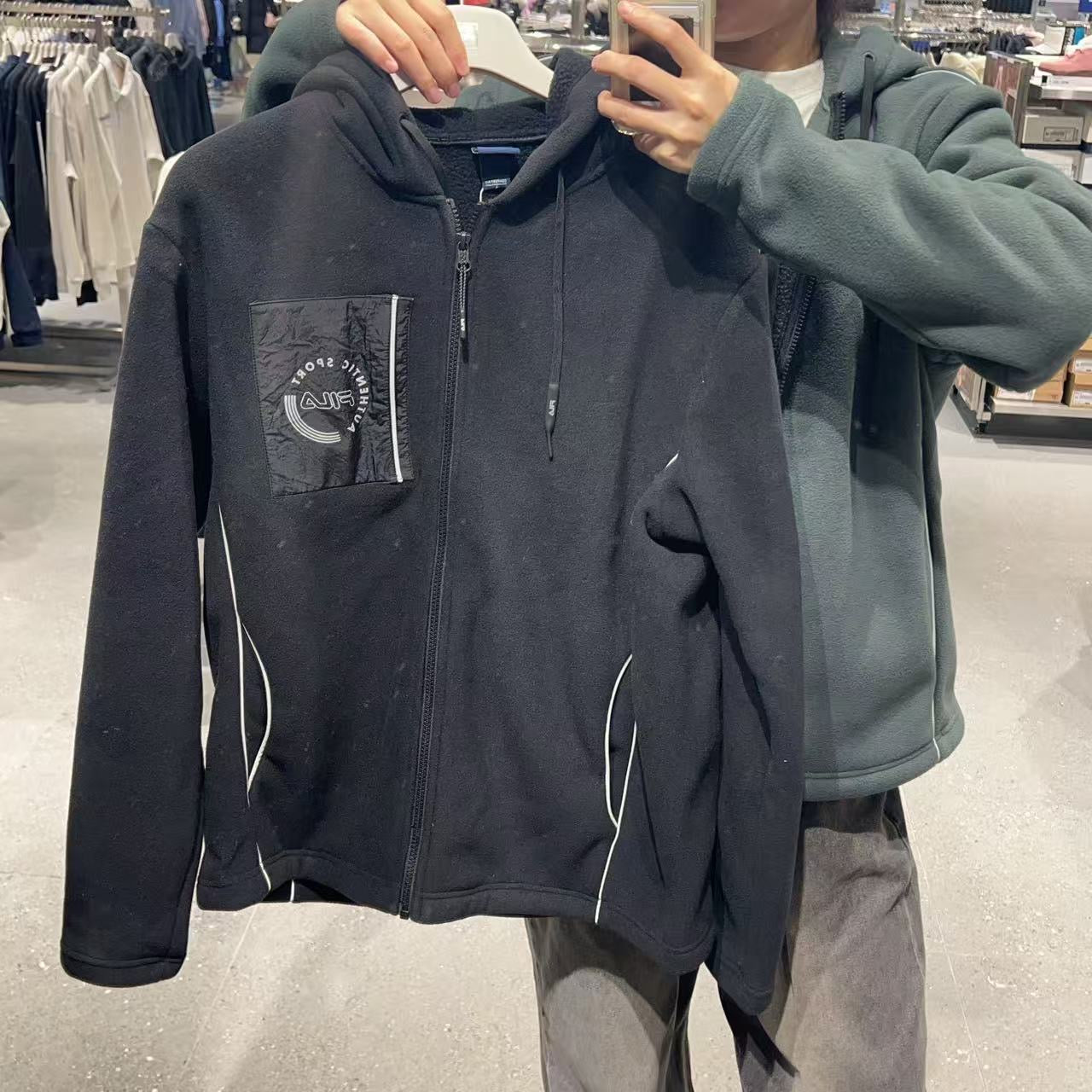 韓國 FILA Pocket Fleece Jacket【FA021】