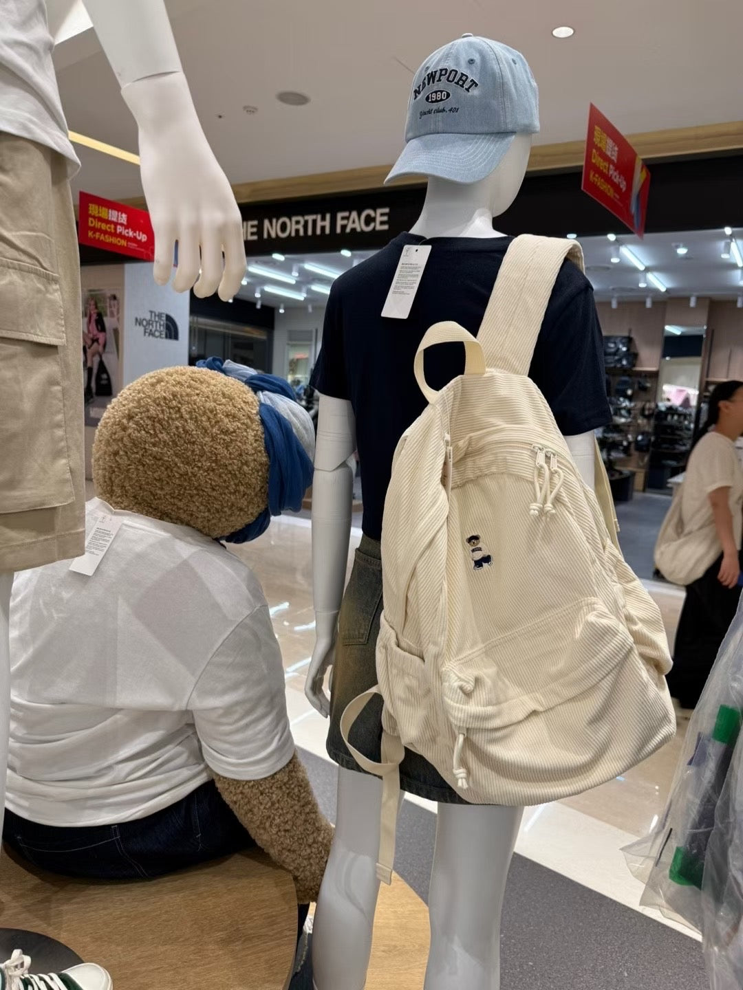 韓國 SPAO Corduroy Backpack【SP197】