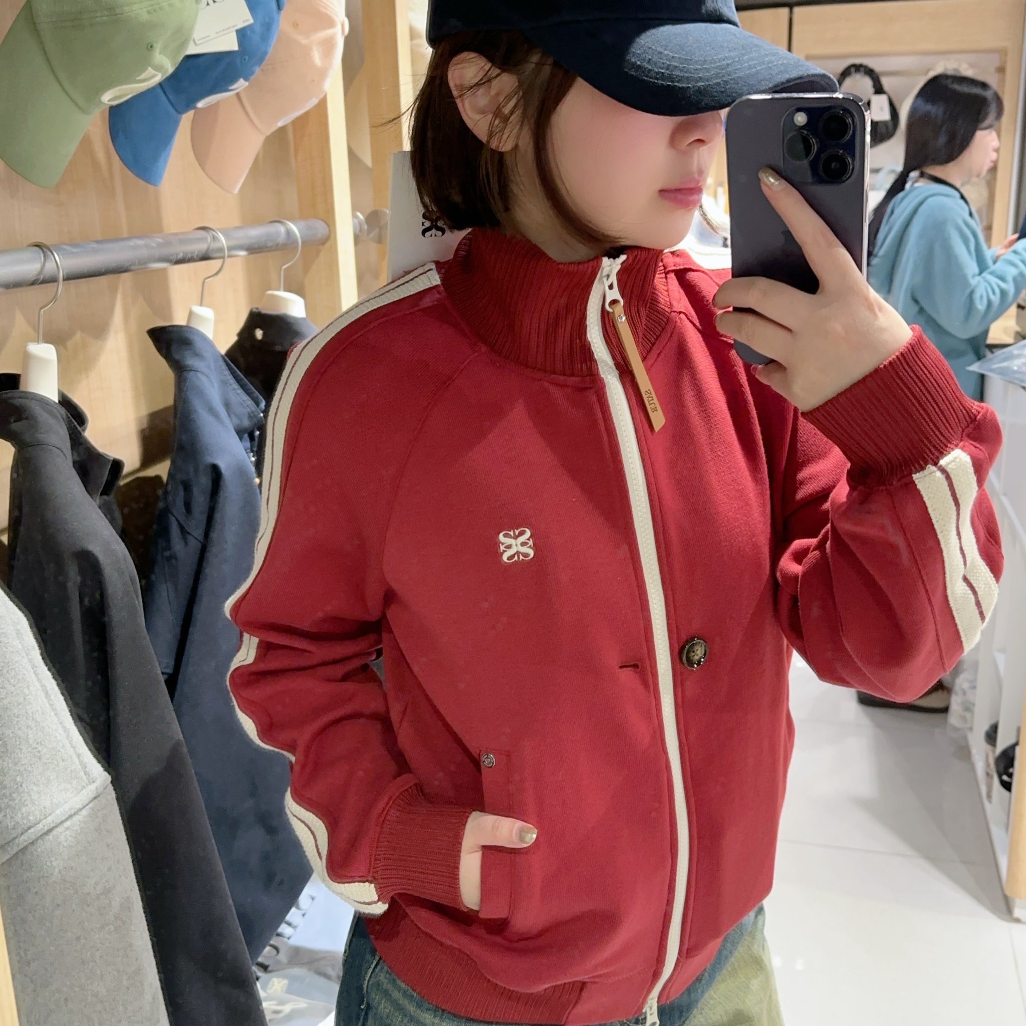 韓國 Satur (W) Lawton All Day Track Zip-up Jacket 【SR053】