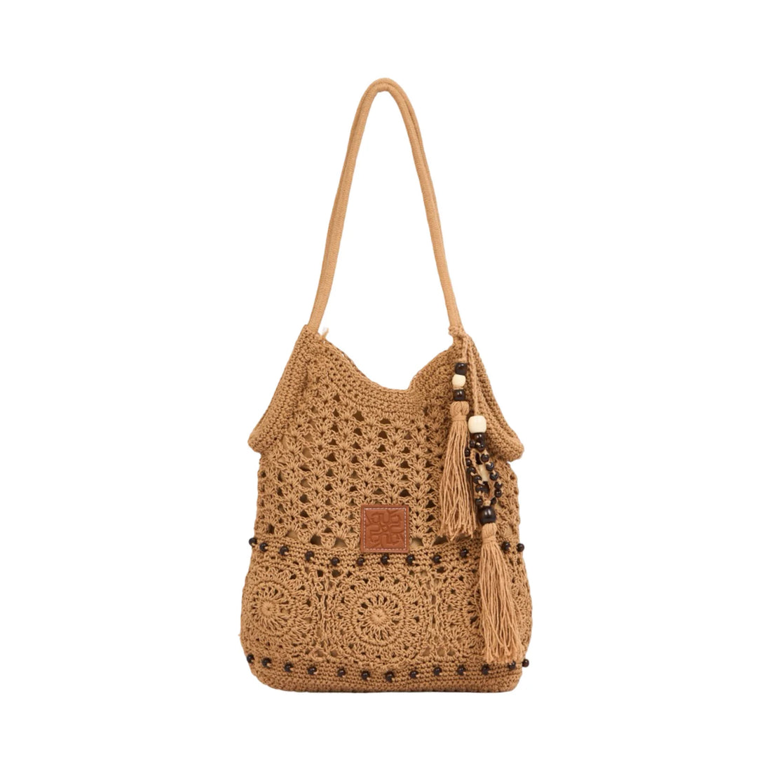 泰國 Chan Knitted Tote with Tassels【SW534】