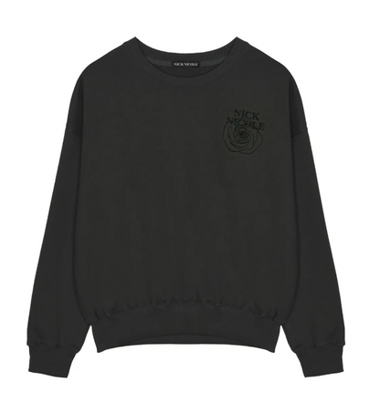 韓國 Nick Nicole VOLUME NICOLE ROSE SWEATSHIRT【NN040】