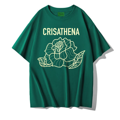 Crisathena Flower T-shirt【SS021】