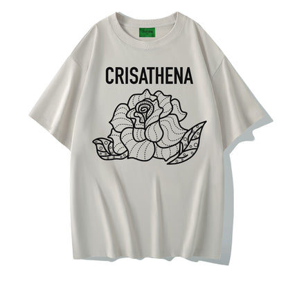 Crisathena Flower T-shirt【SS021】