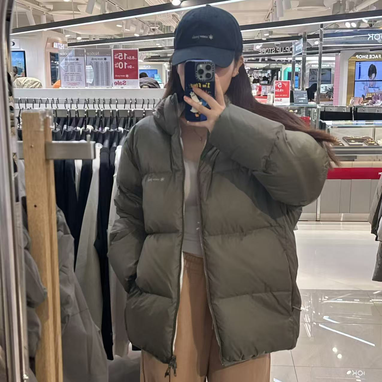 韓國 Snowpeak 男女同款 Airnova Pertex Reversible Hooded Heavy Down Jacket 雙面款 (鴨絨)【SN059】