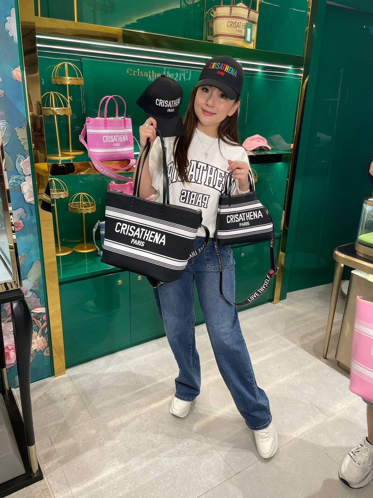 Crisathena Légèreté Large Tote Bag【SM164】