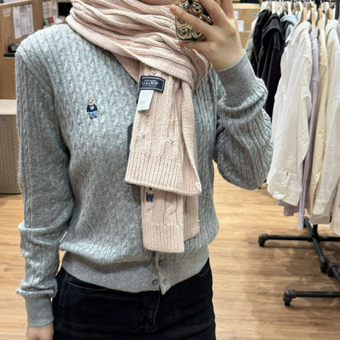 韓國 Who.A.U Steve High Gauge Wool Cable Cardigan【WA039】 - STT Mall HK 靚太網購