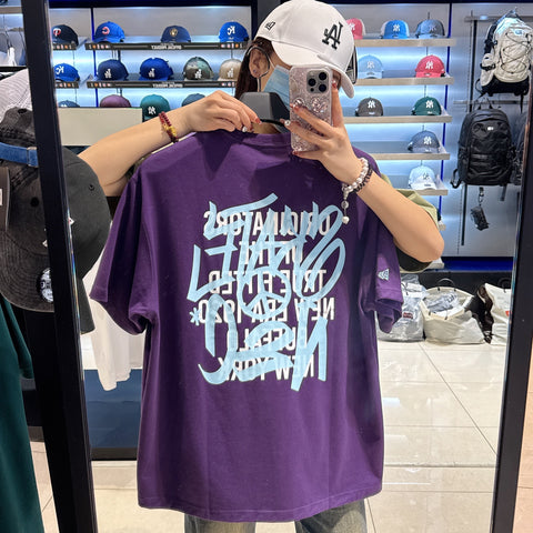 【現貨】韓國 New Era NEON WRITING T-SHIRT【NE096】
