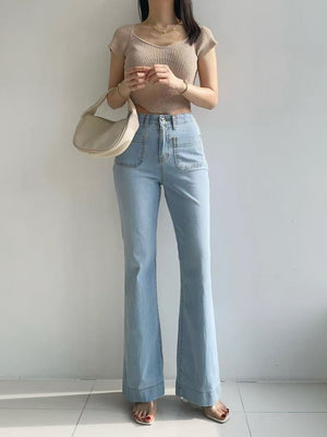 韓國 HowLuk 牛仔褲 (春季款)【H6091】