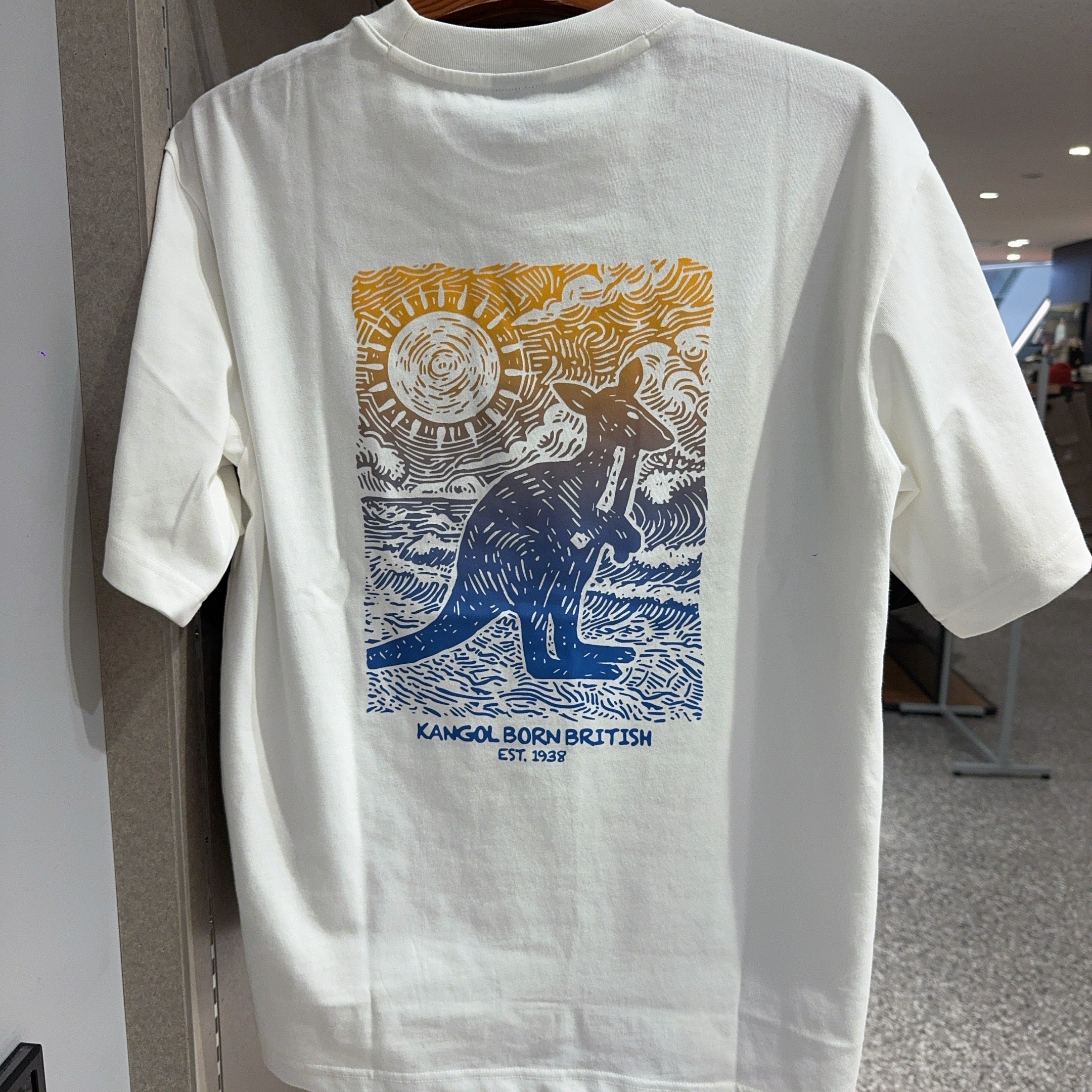 韓國 KANGOL Dreamland Beach T-Shirt【KL168】