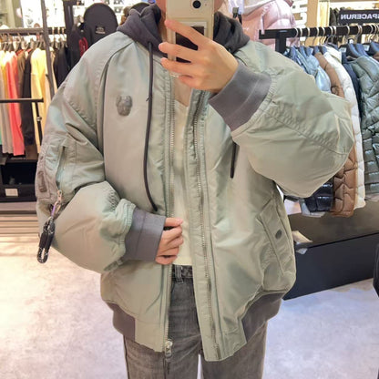 韓國 LifeWork Hipdog Carabiner Hooded Flight Jacket【LW030】