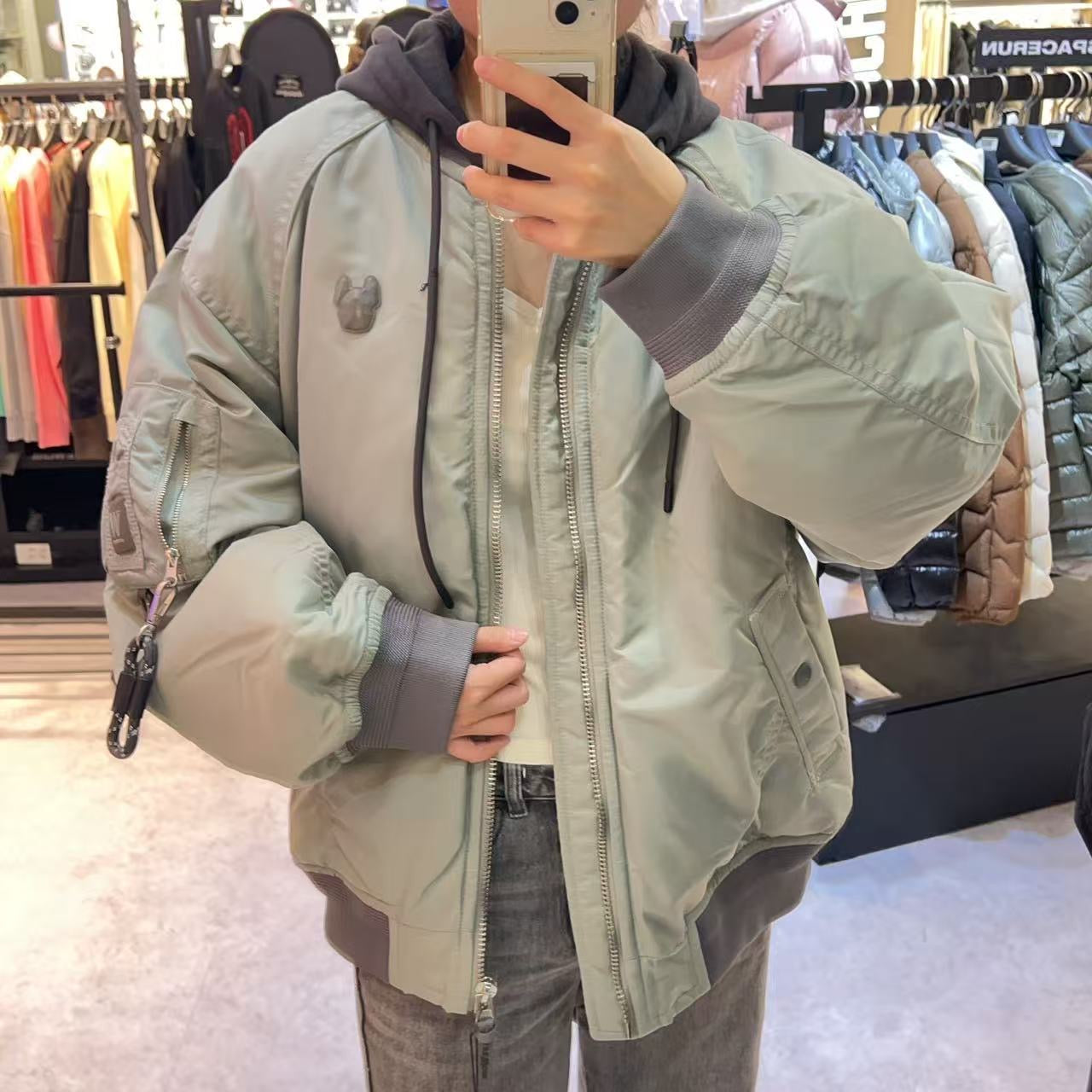 韓國 LifeWork Hipdog Carabiner Hooded Flight Jacket【LW030】