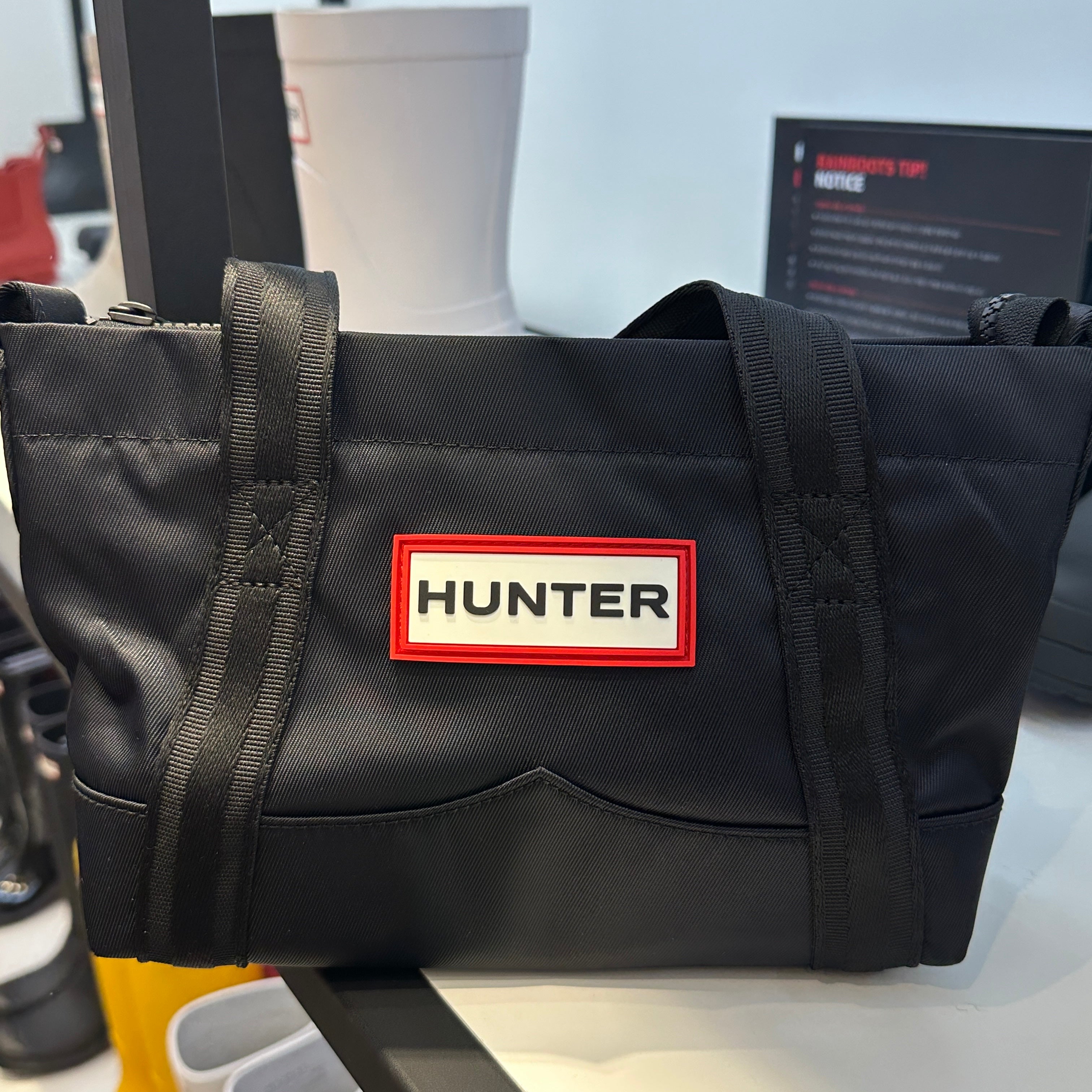 韓國 Hunter Nylon Top Clip Mini Tote Bag防水【HR064】