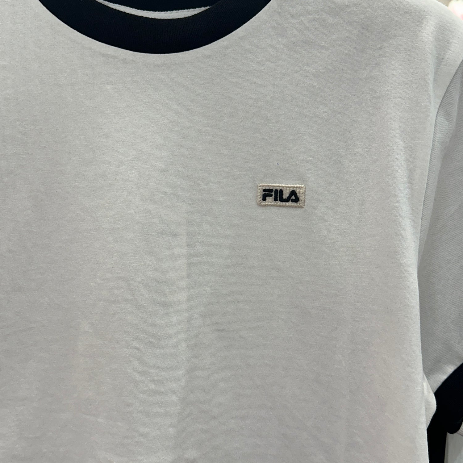 韓國 FILA Regular Ringer Tee Short Sleeve T-shirt【FA209】