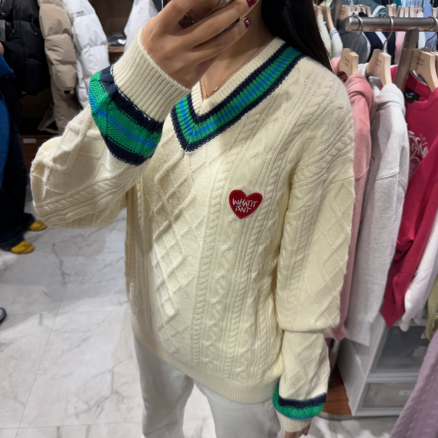 韓國 Wacky Willy Heart Sweatshirts【WW004】 - STT Mall HK 靚太網購