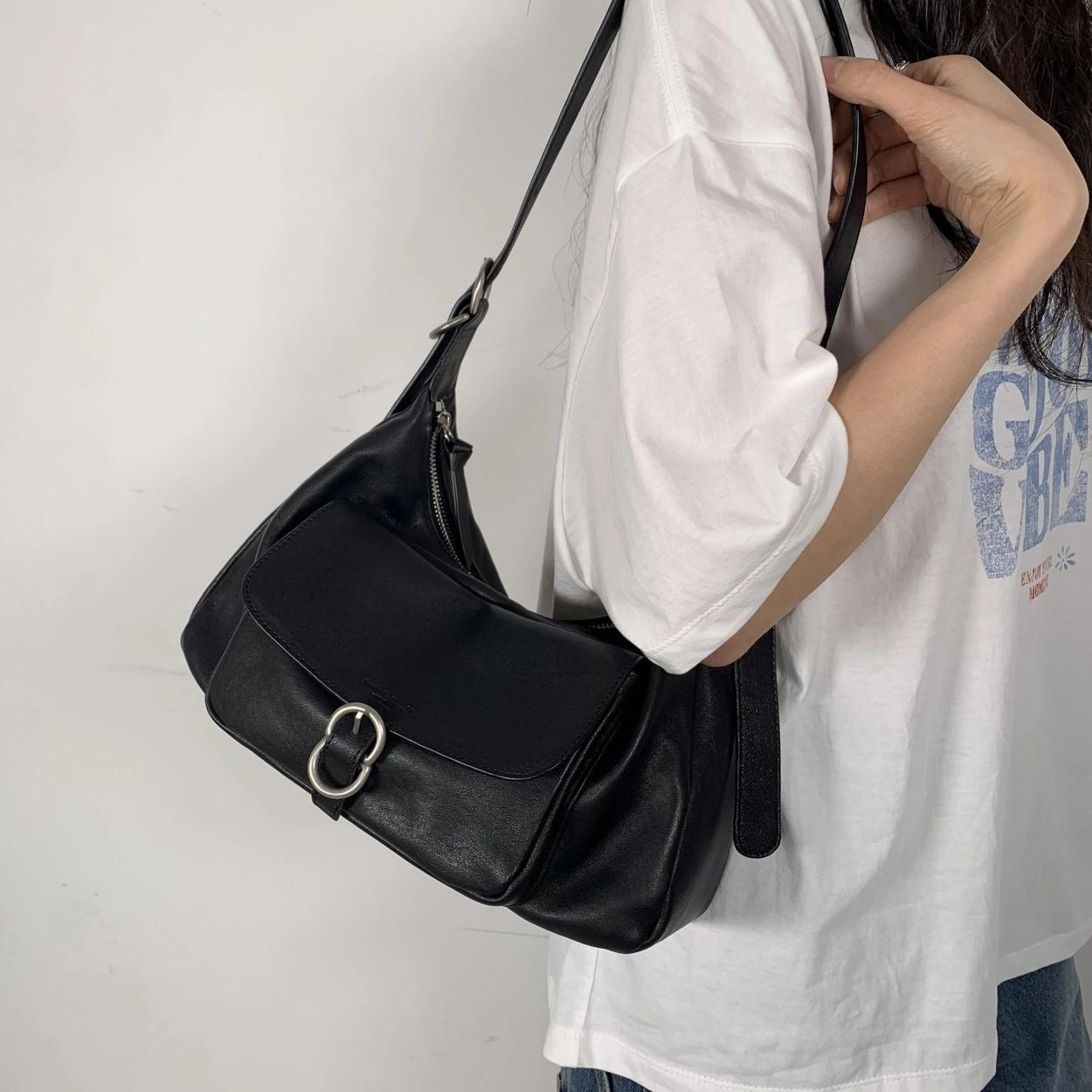 韓國 Bucks Leather 法式口袋包【SM746】