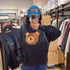 韓國 Ambler Boucle bear Sweatshirt【AR037】 - STT Mall HK 靚太網購