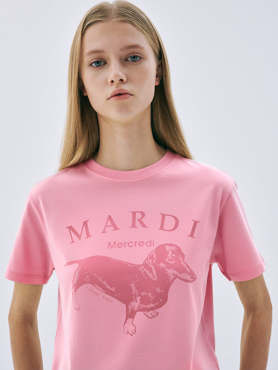 韓國 Mardi Mercredi Slim Tshirt Ddanji Pastel【MM244】