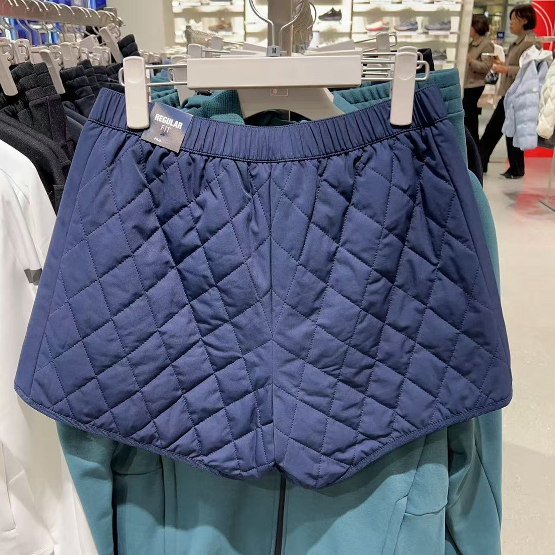 韓國 FILA Quilted Tennis Padded Shorts【FA053】