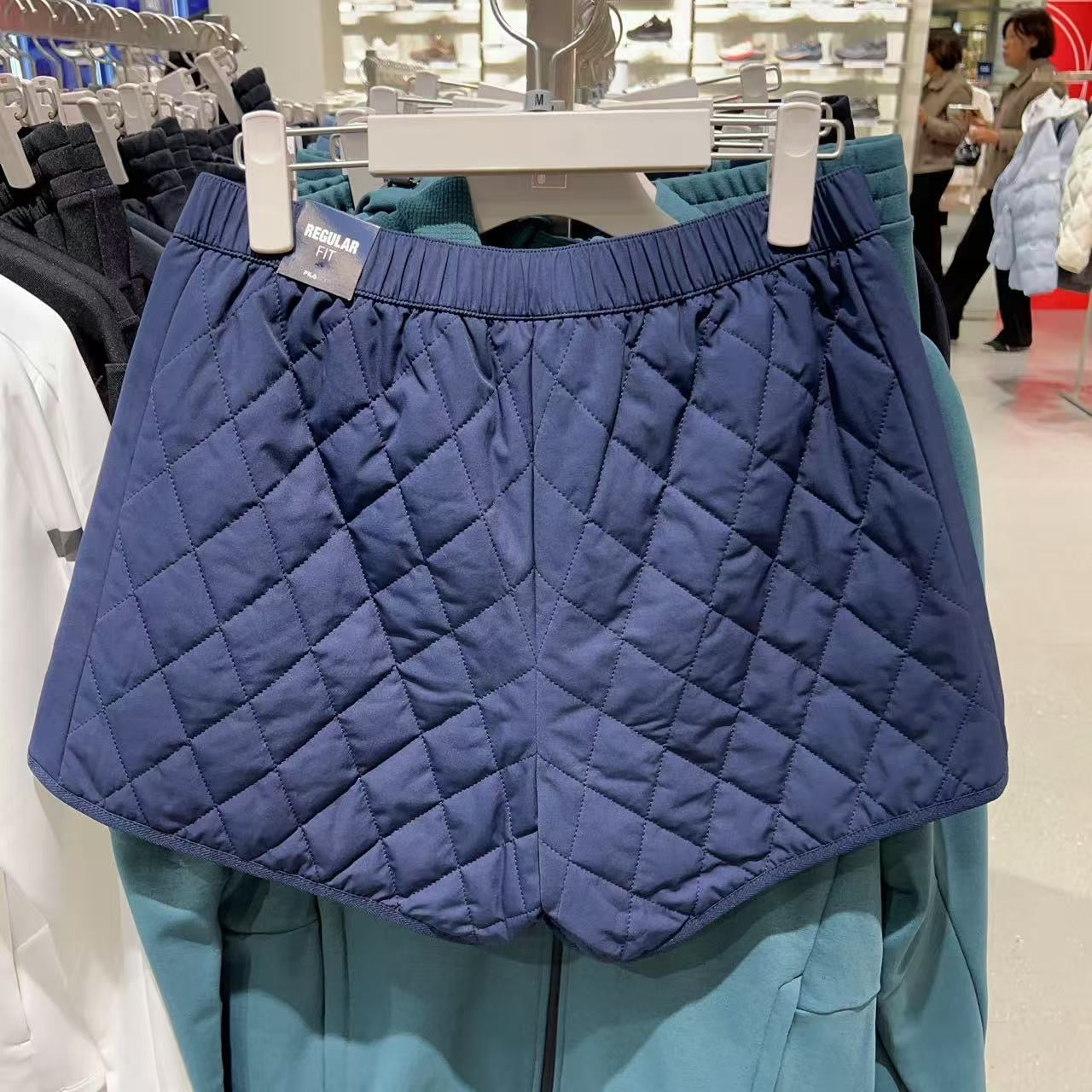 韓國 FILA Quilted Tennis Padded Shorts【FA053】