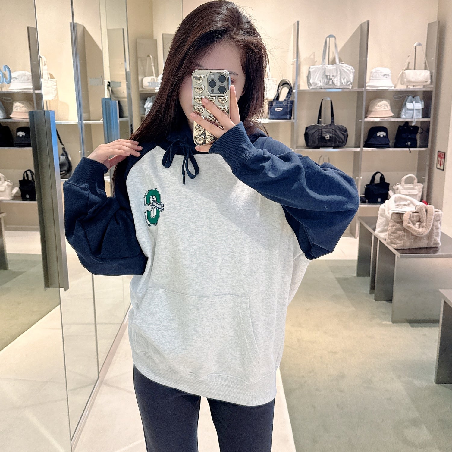 韓國 Covernat Flag Raglan Hoodie【CO090】