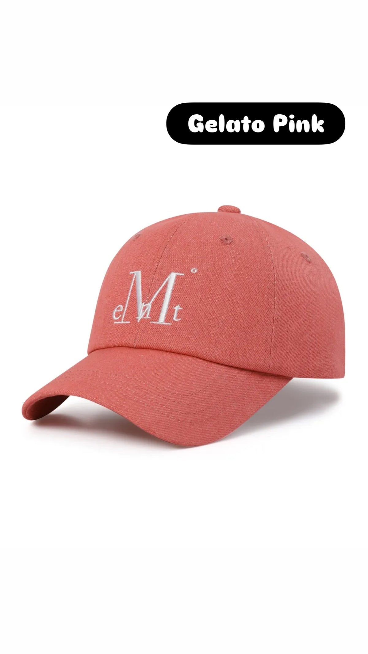 【現貨】韓國 Mucent Signature Ball Cap【MU001】