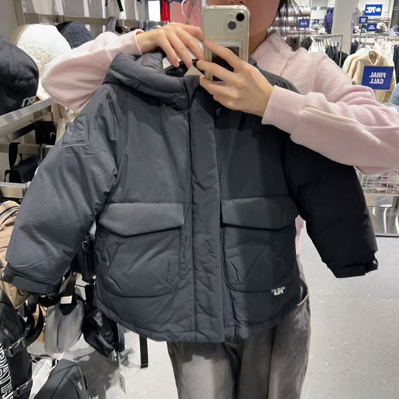 韓國 FILA Kids Cloud Short Hooded Down (鵝絨)【FA086】