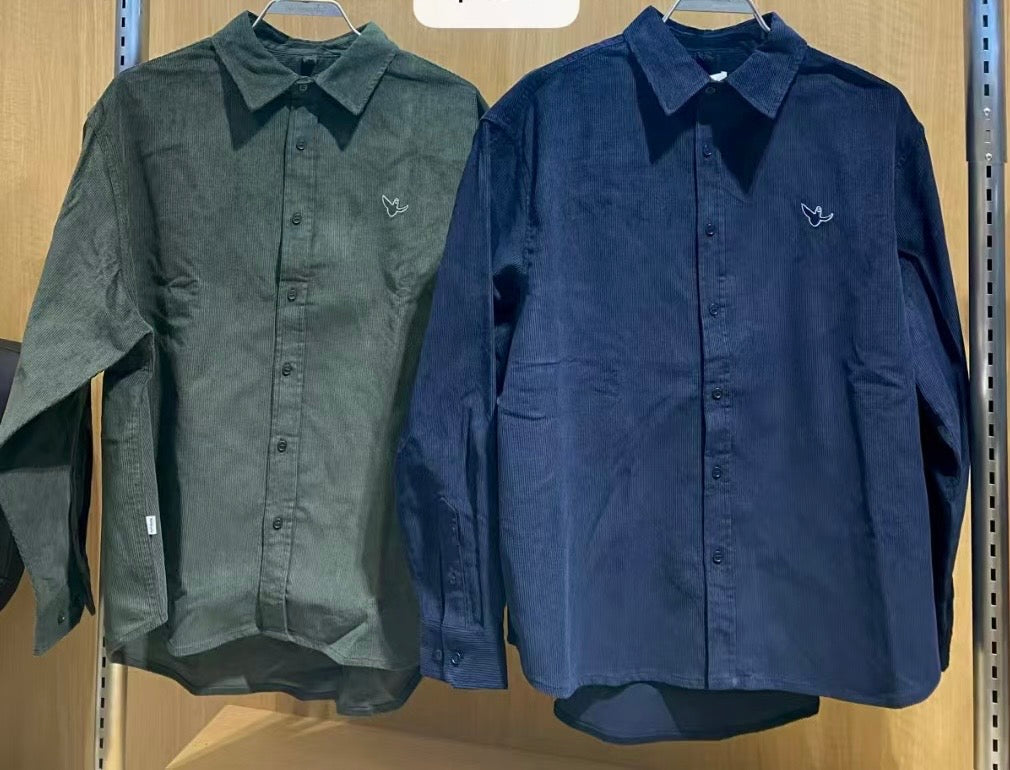 韓國 Mark Gonzales Angel Corduroy Shirt【MG167】