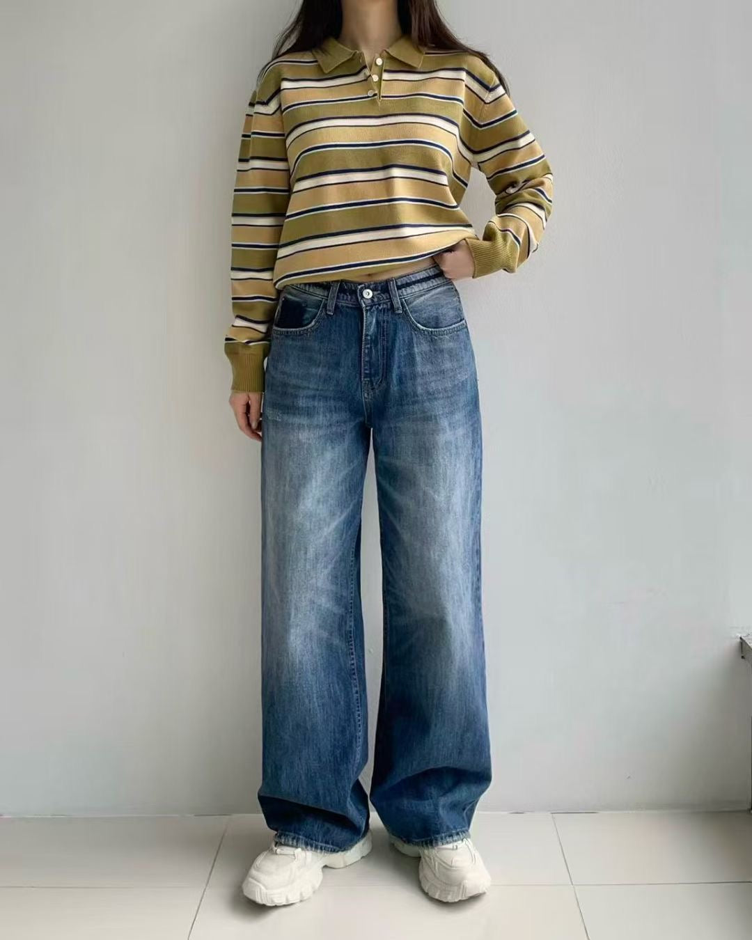 韓國 HowLuk 牛仔褲 (秋季款)【H5713】