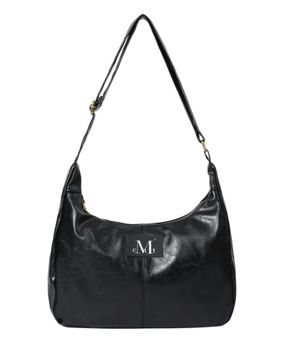 韓國 Mucent Merin Gold Line Leather Shoulder Bag【MU095】