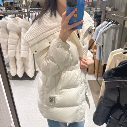 韓國 Guess Wide Fur Mid-Hip Glam Down (鴨絨)【GU019】