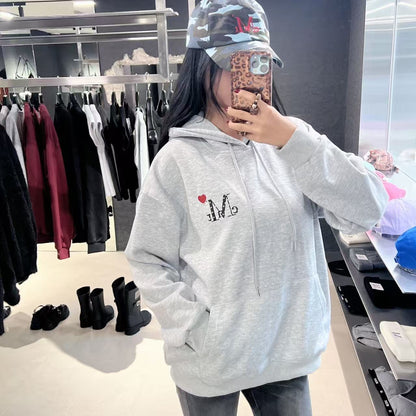 韓國 Mucent Unisex Lovrits Mini Heart Logo Hoodie【MU127】