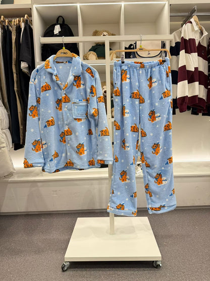 韓國 SPAO Mujik Tiger Rolling Mujik Tiger Sleep Pajamas【SP277】