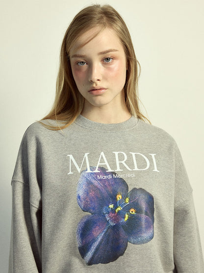 韓國 Mardi Mercredi Sweatshirt Lilies 04【MM213】