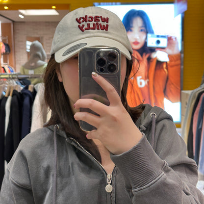 韓國 Wacky Willy Wakiwilly Typo Ball Cap【WW102】
