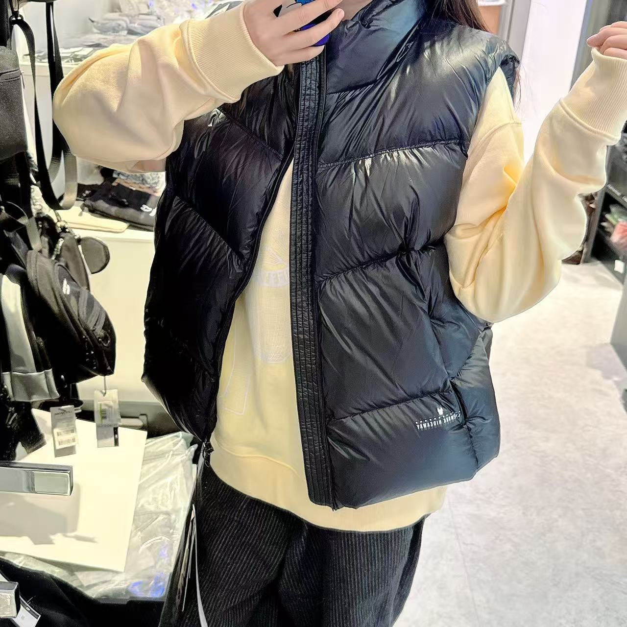 韓國 LifeWork Women's Soft Air High Neck Down Vest (鴨絨)【LW024】