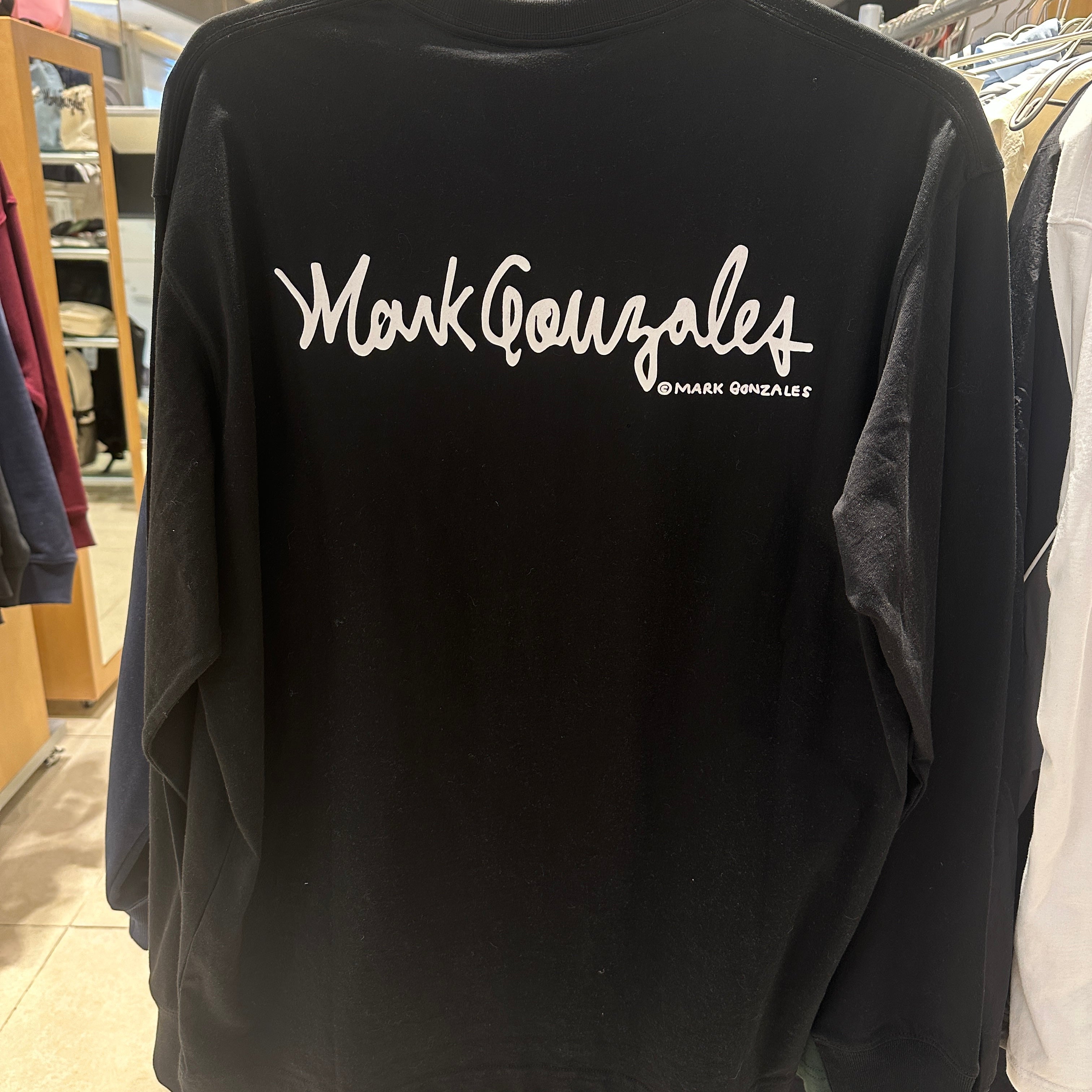 韓國 Mark Gonzales Angel Wappen Long Sleeve T-Shirt【MG123】