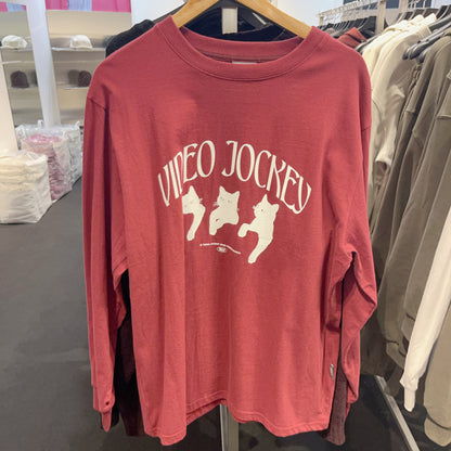 韓國 Video Jockey NYANG NYANG NYANG LS T-SHIRTS【VJ002】 - STT Mall HK 靚太網購