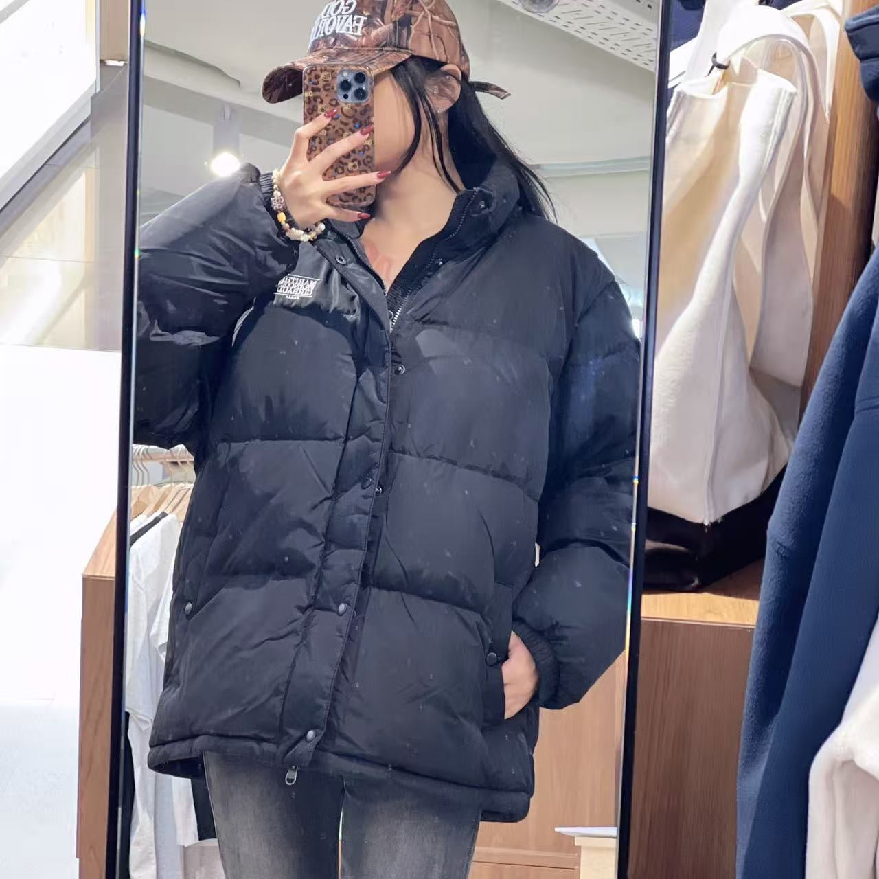 韓國 Marithe Francois Girbaud Classic Logo Down Jacket (鴨絨)【MF756】