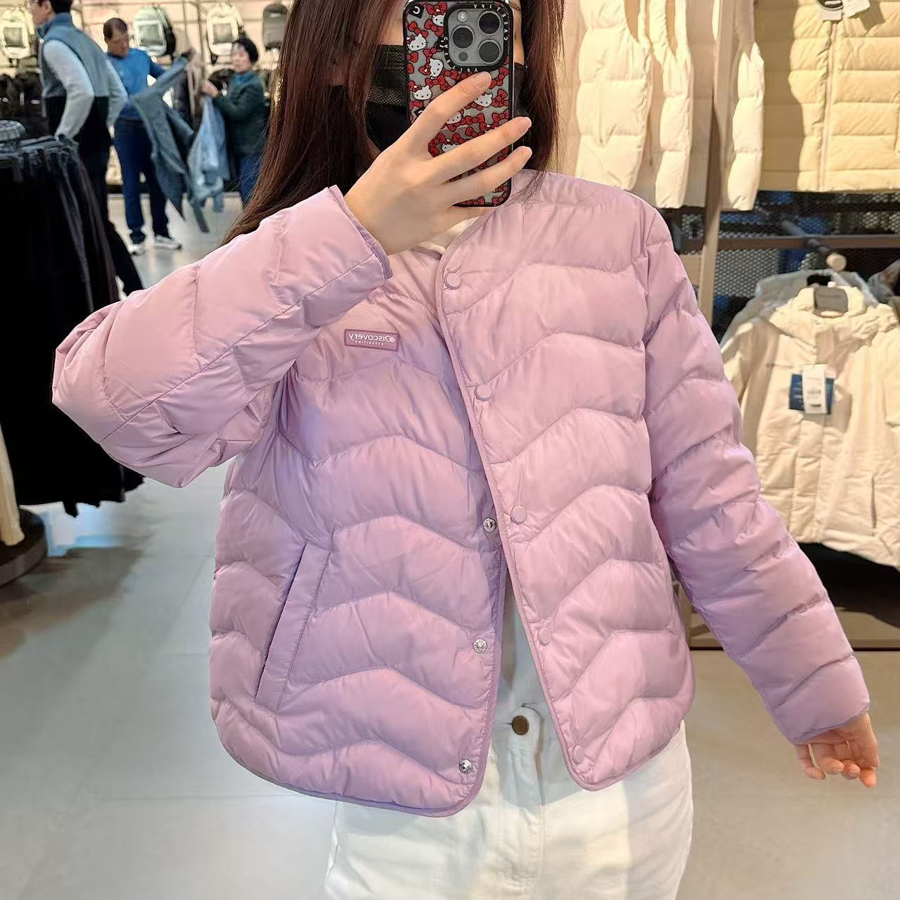 韓國 Discovery Women's Bella Goose Down Lightweight Padding (鵝絨)【DY138】