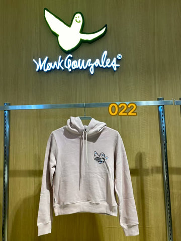 韓國 Mark Gonzales Women's Angel Graphic Sweat Hoodie【MG128】