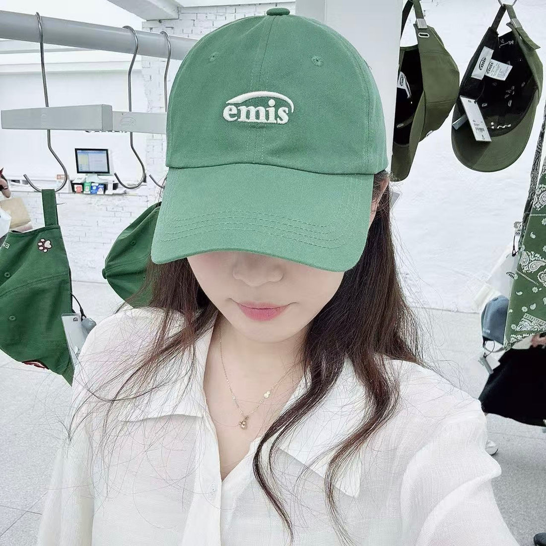 韓國 EMIS Small Logo Ball Cap【ES086】