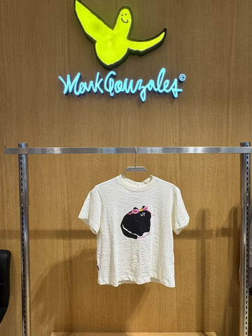 韓國 Mark Gonzales Women's Spring Typo Short Sleeve T-Shirt【MG052】