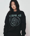 【現貨】韓國 Nick Nicole Volume Nicloe Rose Sweatshirt【NK008】