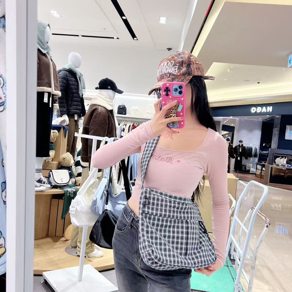 韓國 SPAO Hobo Bag【SP321】