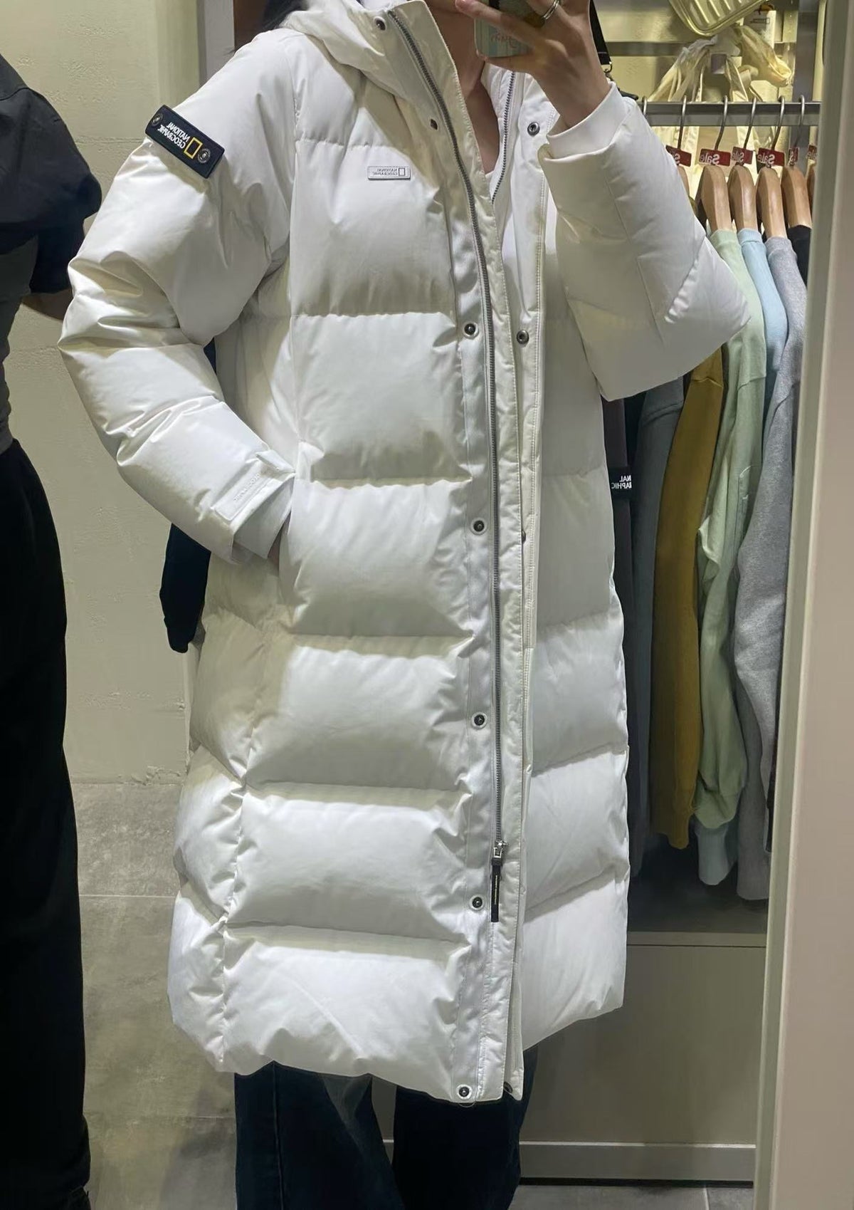 韓國 National Geographic 女裝CAYMAN長羽絨外套【NG143】 - STT Mall HK 靚太網購